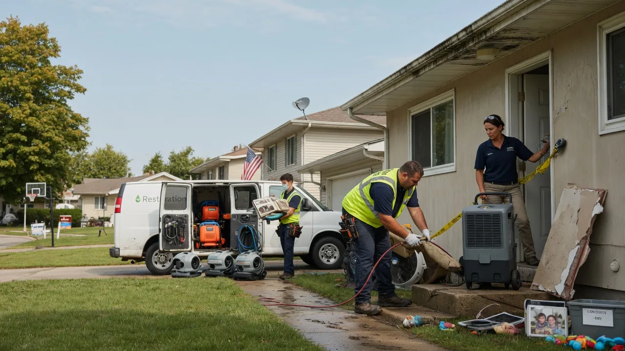 Water Damage Restoration in Belknap, IL near me
